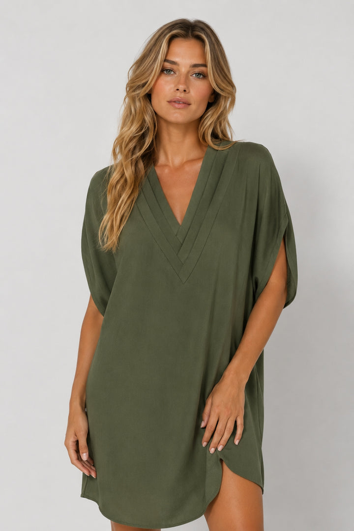 Anita | Elegant Klänning som Döljer Magen
