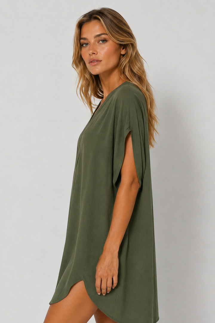 Anita | Elegant Klänning som Döljer Magen