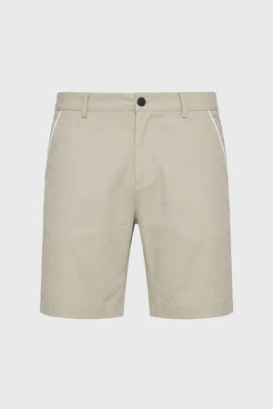 Bermudashorts för herrar - Elegant sport med kontrastfärgad piping | Sommar