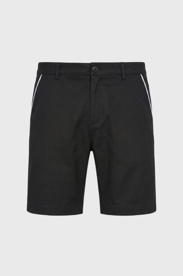 Bermudashorts för herrar - Elegant sport med kontrastfärgad piping | Sommar