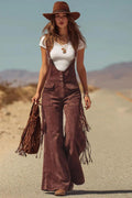 Boho Frans Micro-Suede Overall