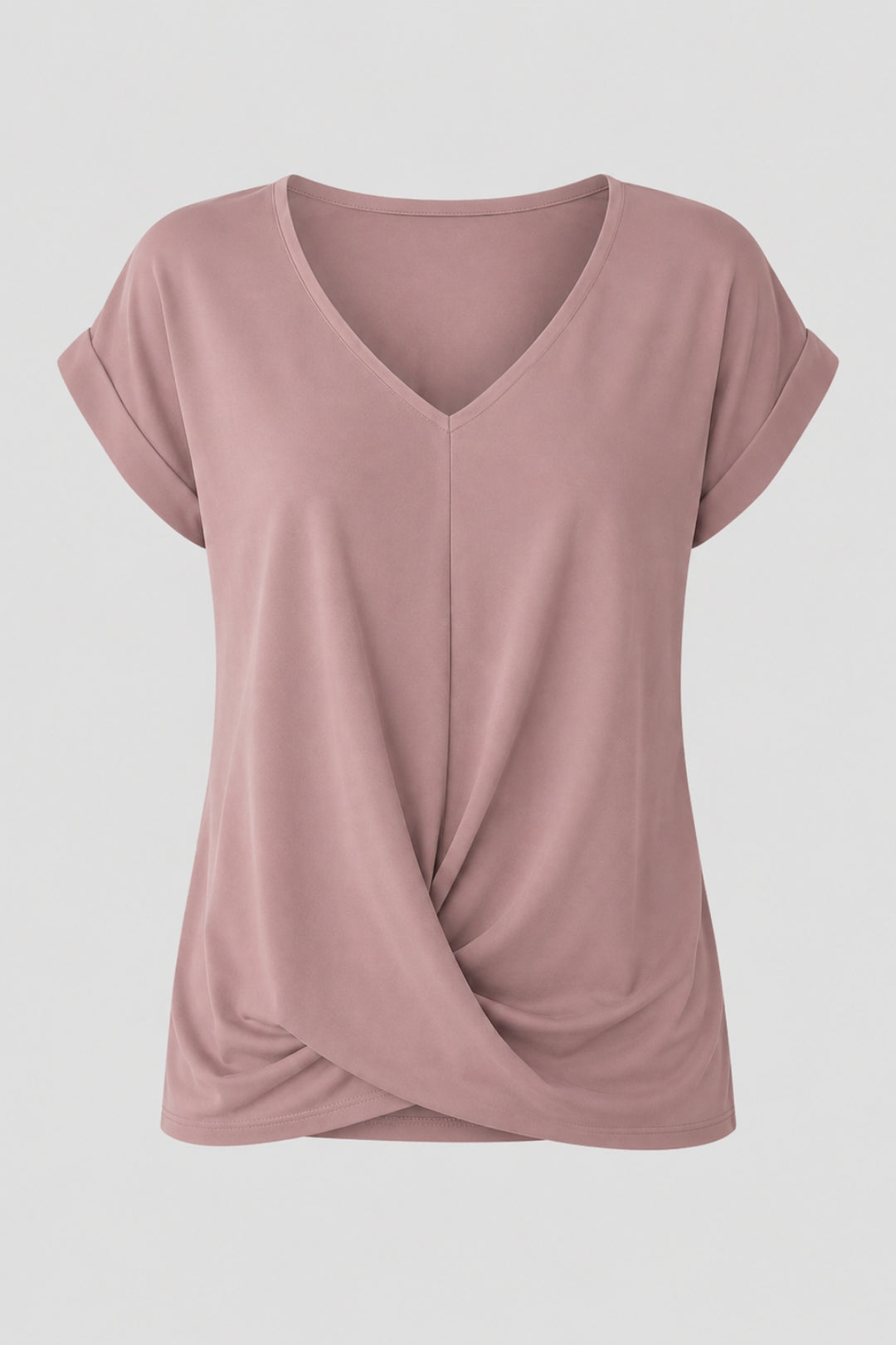 Cleo | Avslappnad T-shirt med sweetheart-urringning