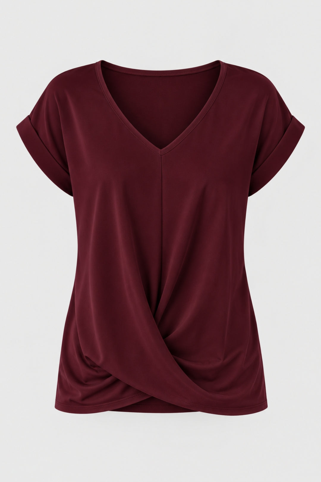 Cleo | Avslappnad T-shirt med sweetheart-urringning