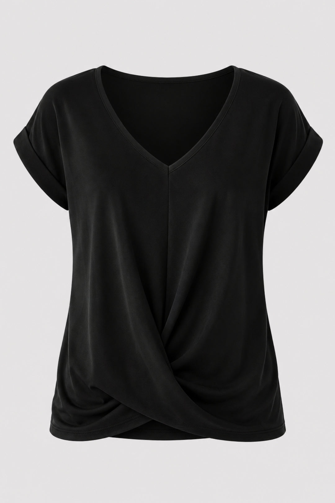 Cleo | Avslappnad T-shirt med sweetheart-urringning
