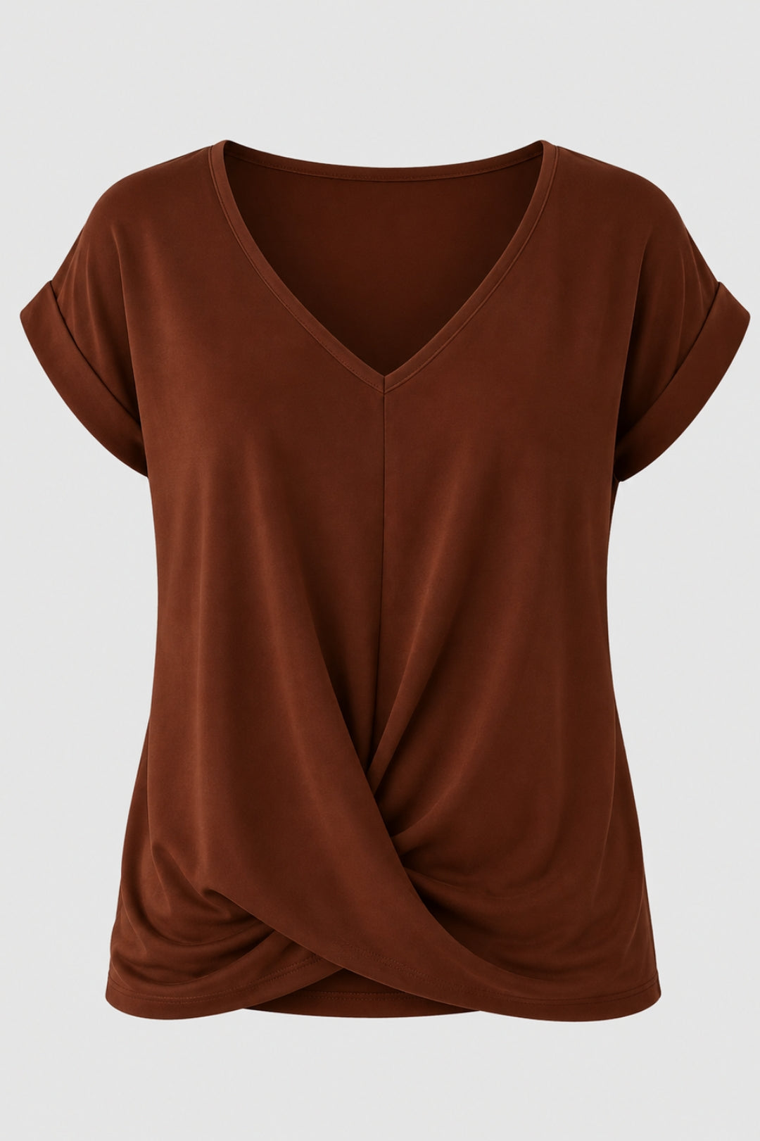 Cleo | Avslappnad T-shirt med sweetheart-urringning