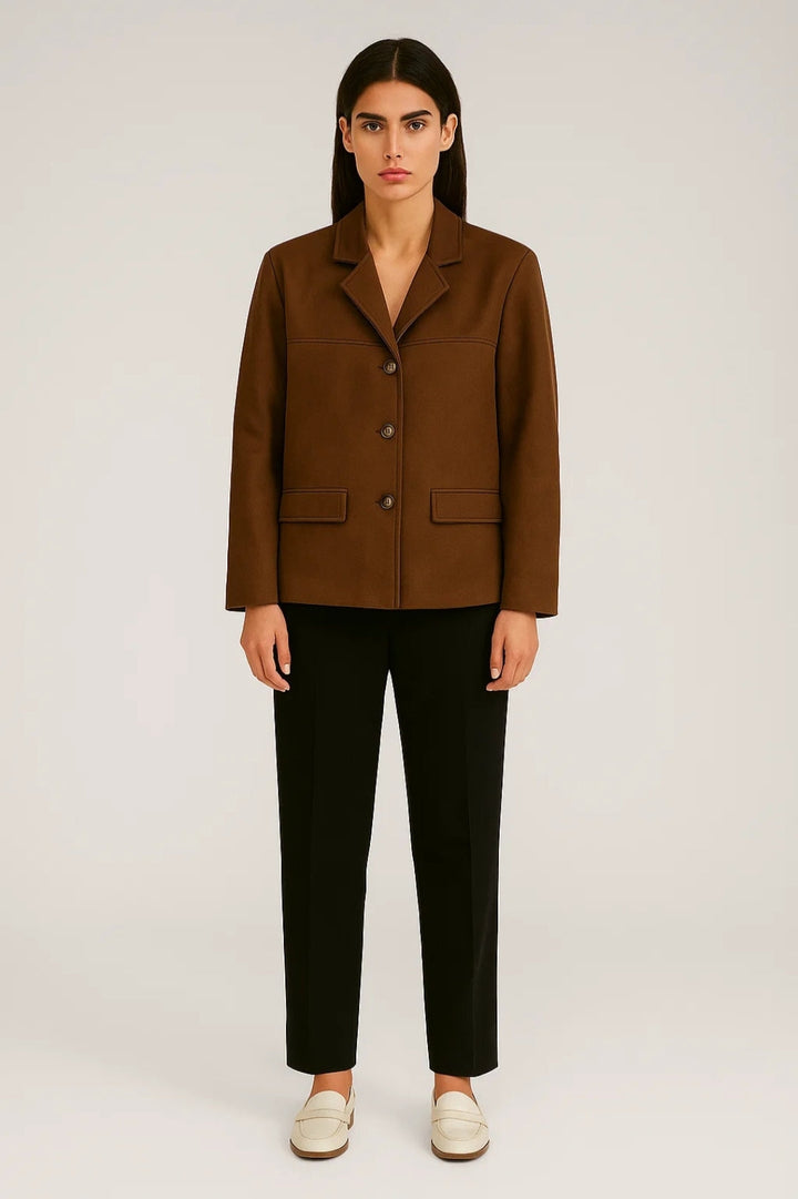Dam Blazer | Klassisk | Tidlös &amp; Elegant för Mellansäsong
