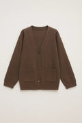 Dam Cardigan | Rak Passform | Minimalistisk Vinterstil