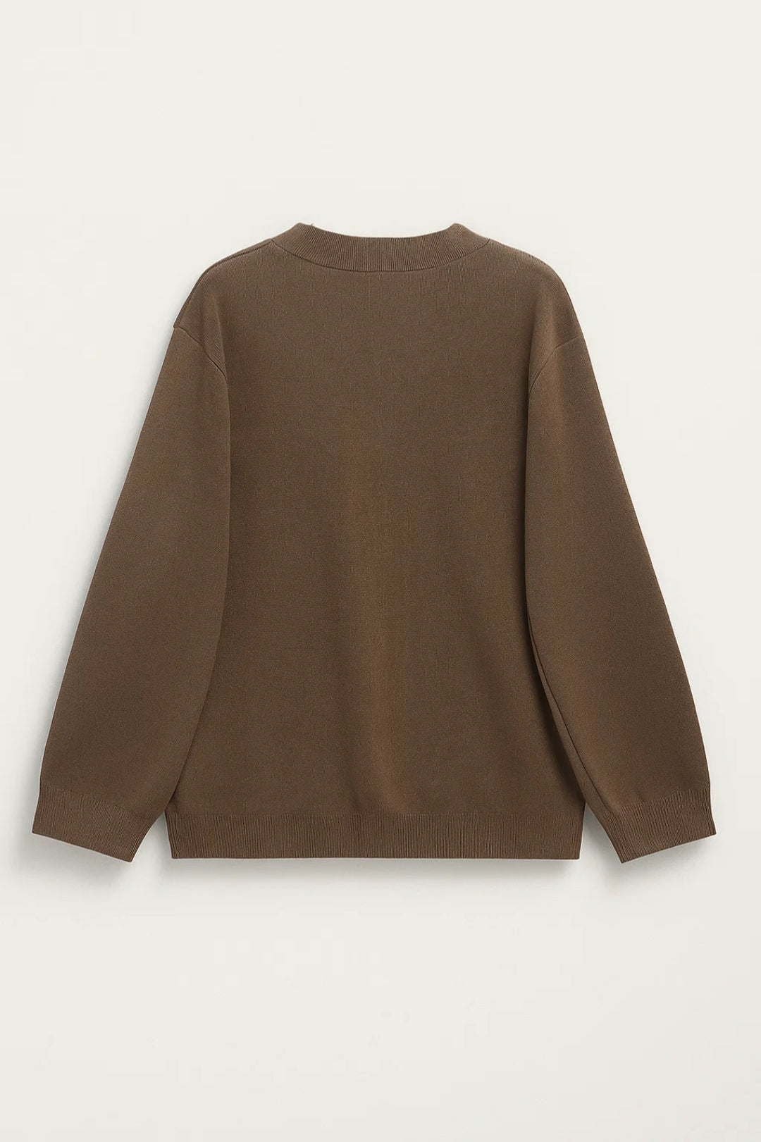 Dam Cardigan | Rak Passform | Minimalistisk Vinterstil