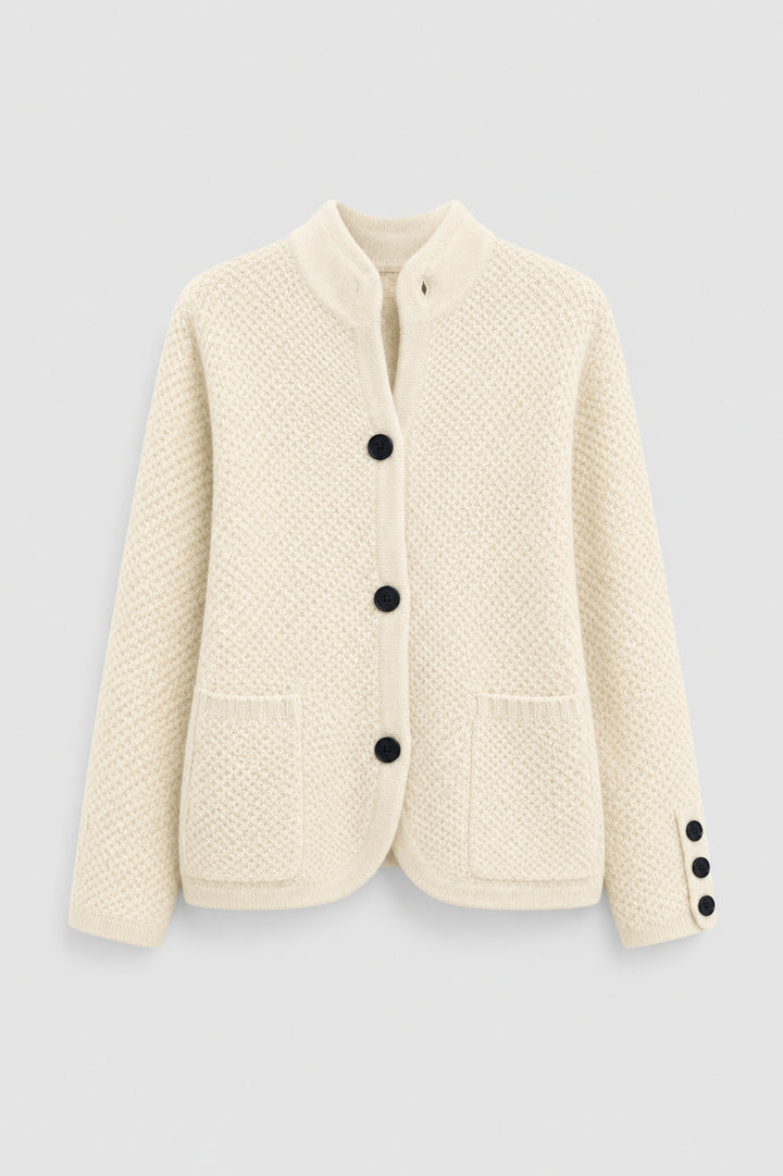 Damcardigan | Elegant Komfort | Klassisk Design för Säsongens Mitt