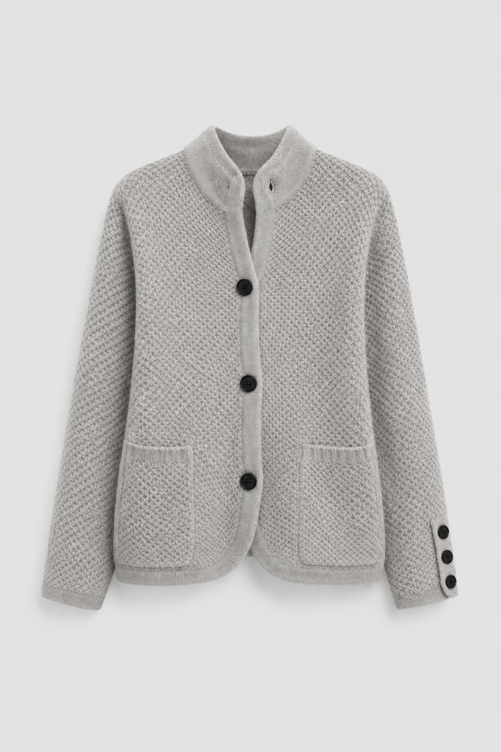 Damcardigan | Elegant Komfort | Klassisk Design för Säsongens Mitt