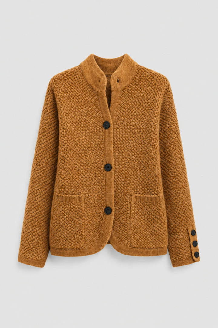 Damcardigan | Elegant Komfort | Klassisk Design för Säsongens Mitt