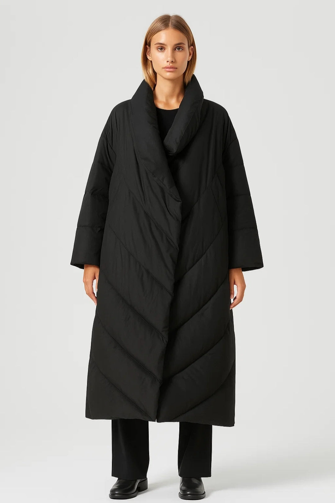 Damdunjacka | Oversize och lång | Varm och modern för vintern