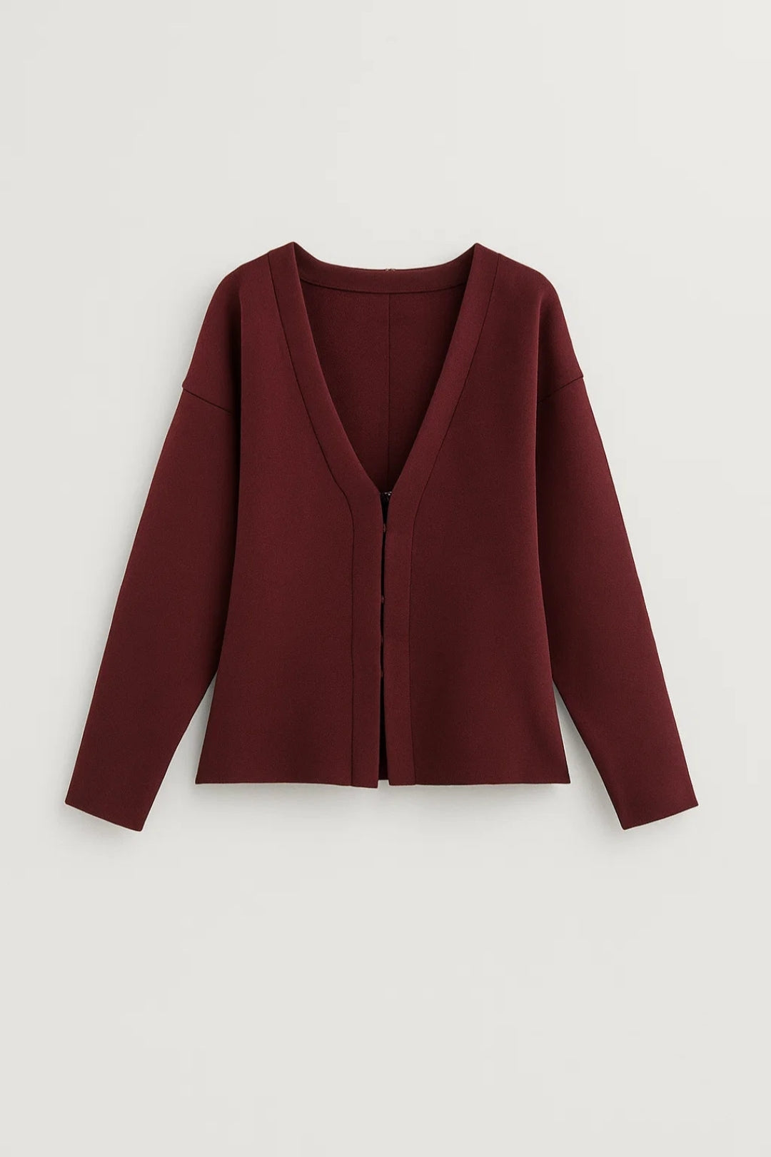 Damensemble | V-ringad loungewear för vinter