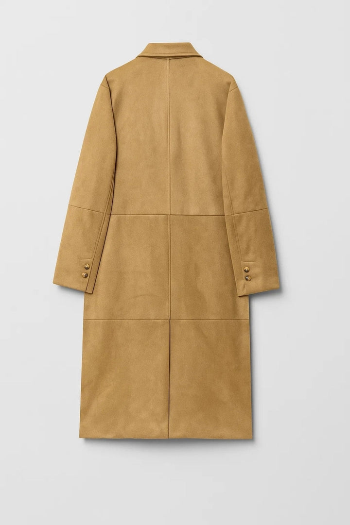 Damjacka | Elegant | Minimalistisk | Strukturerad rak modell för mellansäsongen