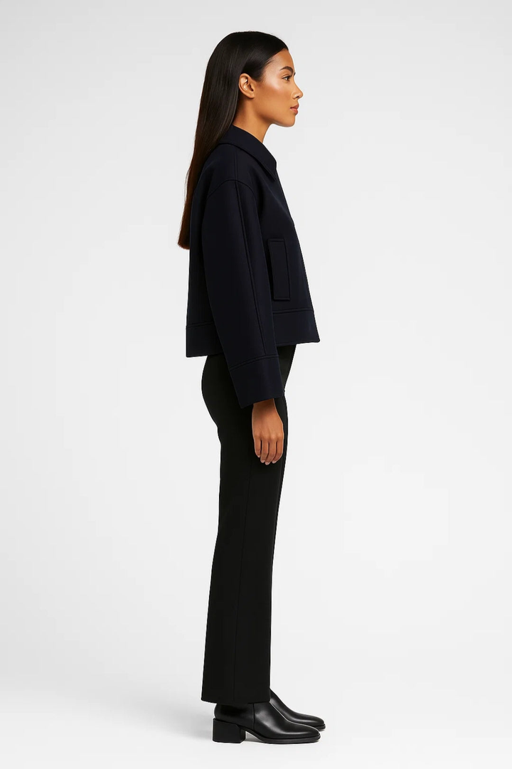Damjacka | oversize | modern silhuett för mellansäsongen