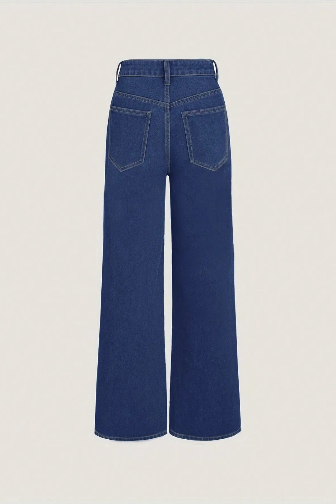 Damjeans | Hög Midja | Rak Passform | Bekväm Denim