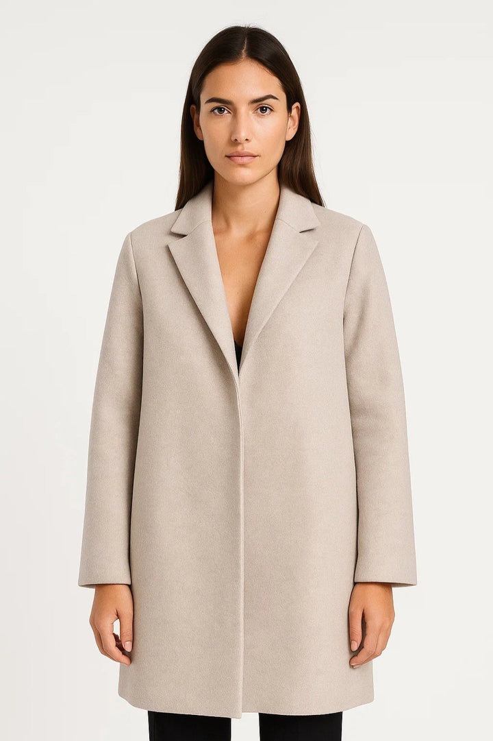 Damkappa | Lång, minimalistisk och elegant | Tidlös och modern för vintern