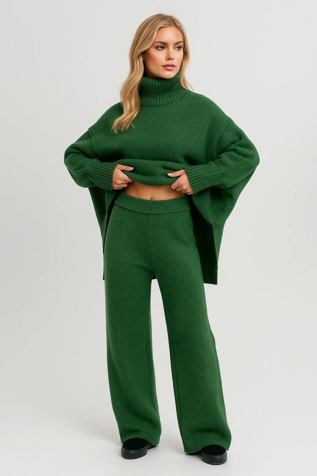 Damkläder för hemmet | Oversized | Tvådelat | Vinter