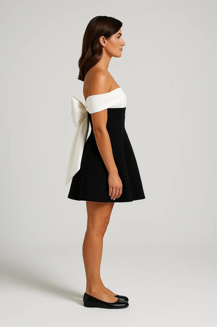 Damklänning | Figursydd Elegant | Off-Shoulder | Sommar
