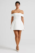 Damklänning | Figursydd Elegant | Off-Shoulder | Sommar