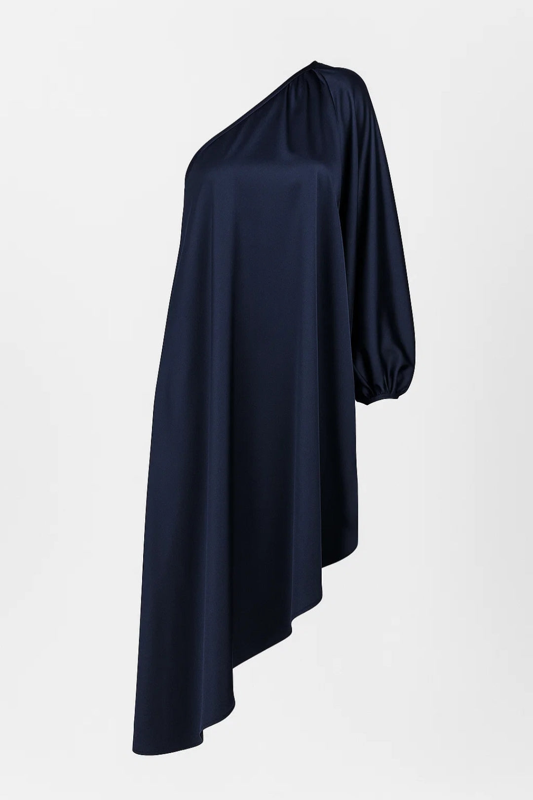 Damklänning | Kort | Elegant | Flödande Asymmetrisk design för sommaren