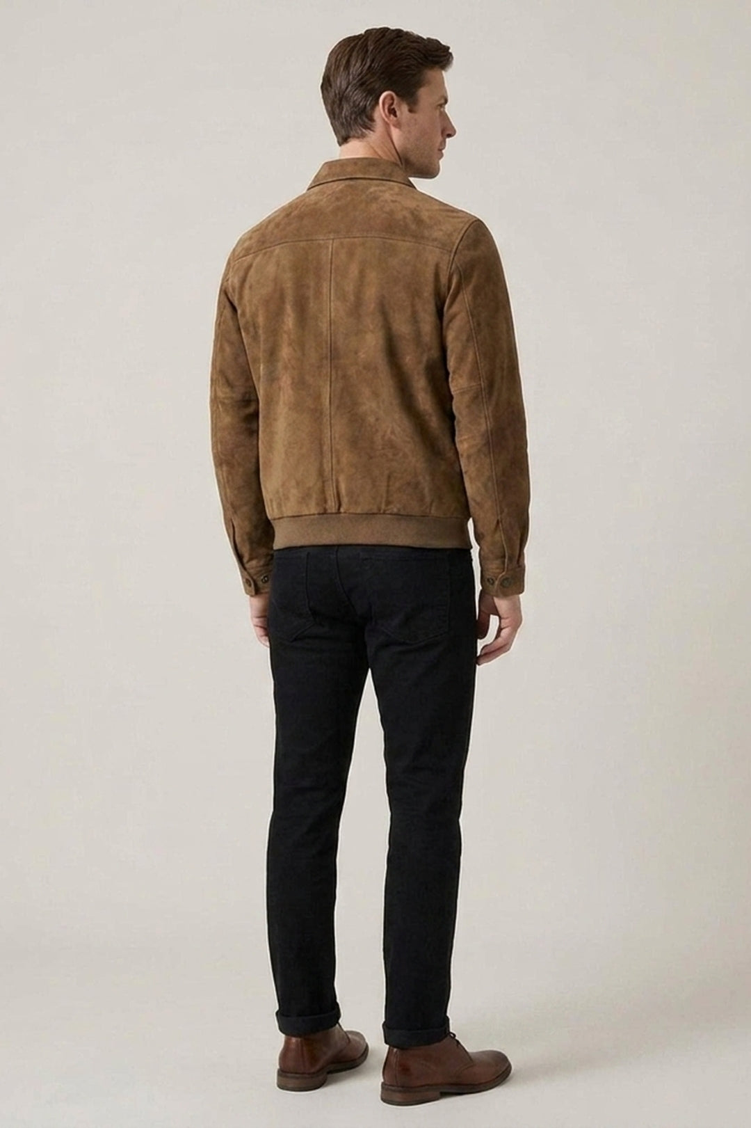Herren Slim-Fit Bomber-Parka