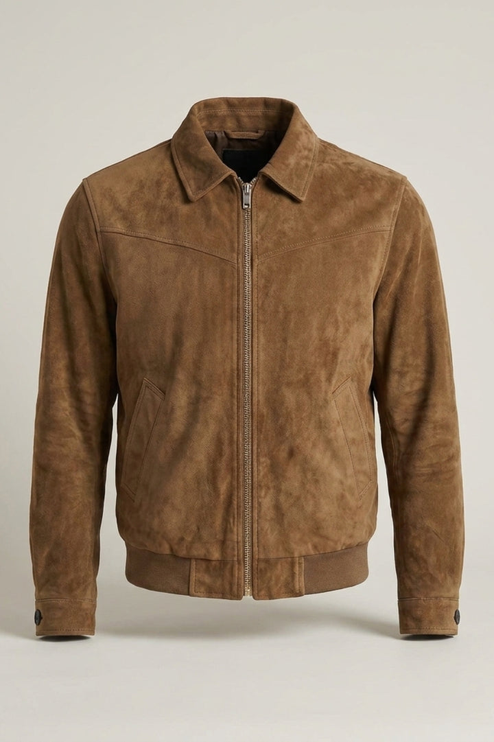 Herren Slim-Fit Bomber-Parka