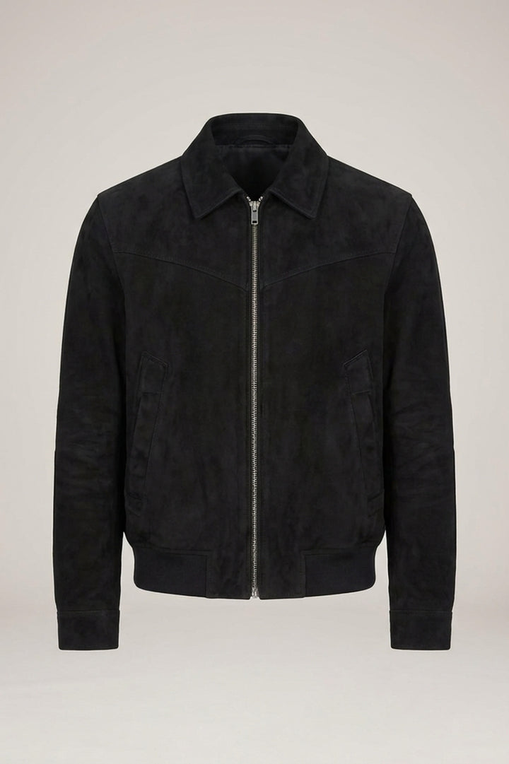 Herren Slim-Fit Bomber-Parka