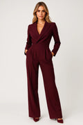Jumpsuit Damer - Vida Ben med V-hals och Revers | Elegant