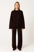 Loungewear-set | Bekväm matchande uppsättning | Avslappnad passform