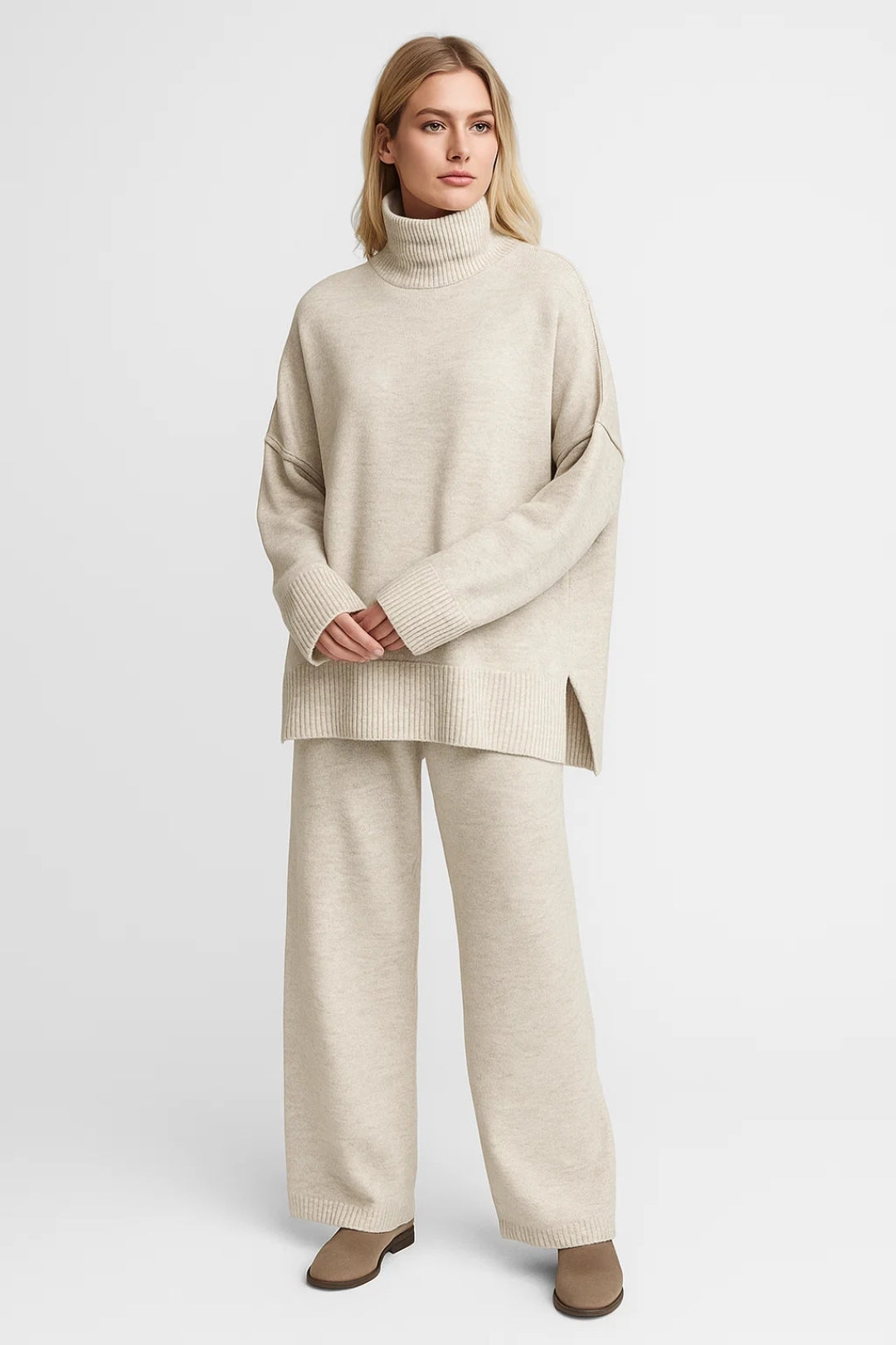 Loungewear för kvinnor | Oversized | Tvådelat | Vinter