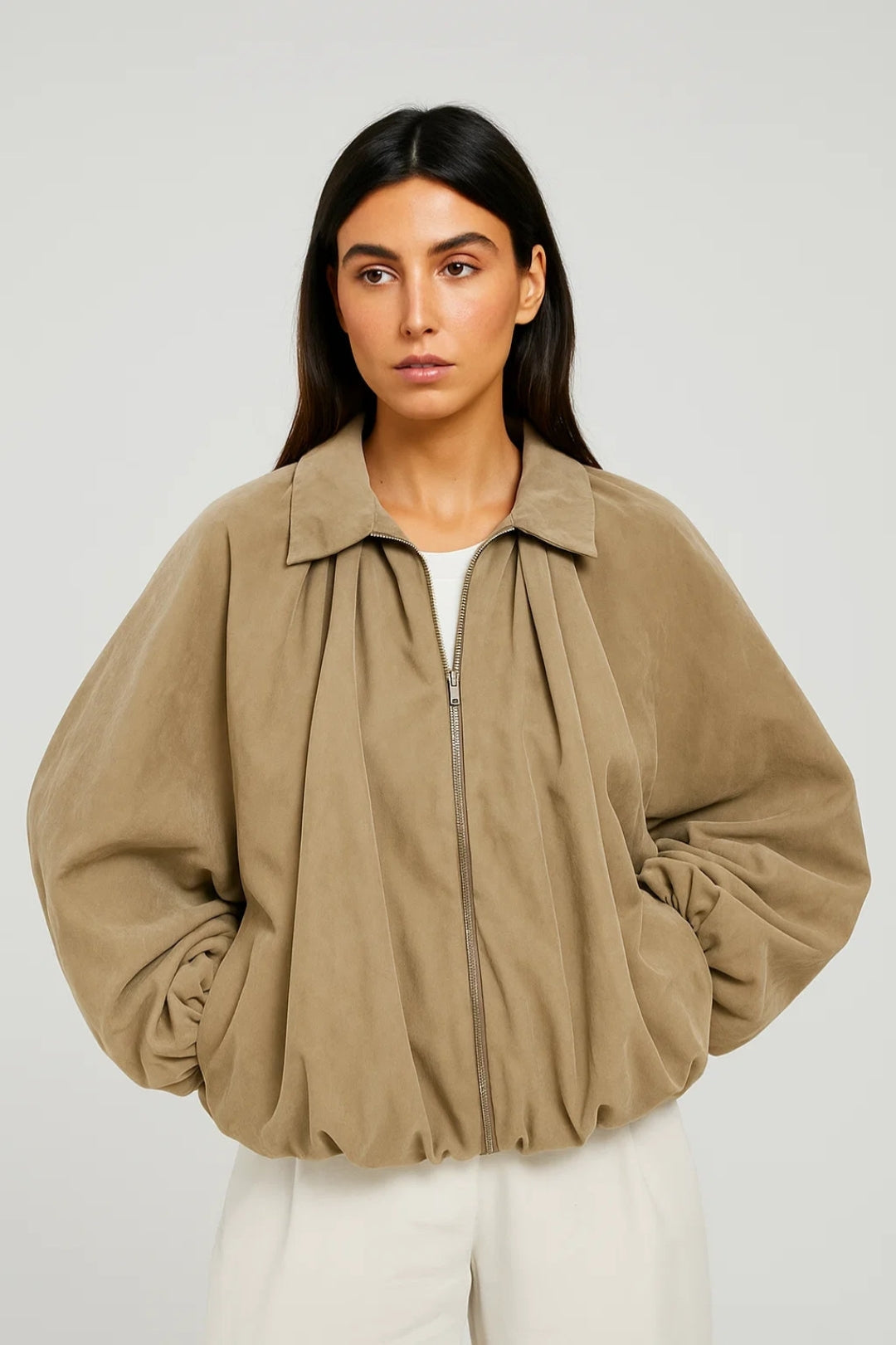 Nutida Blouson Jacket | Essential for Mid-Season