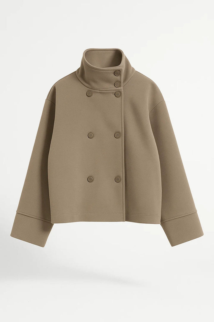 Damrock | Oversized Elegant | Dubbelknäppning | Vinter