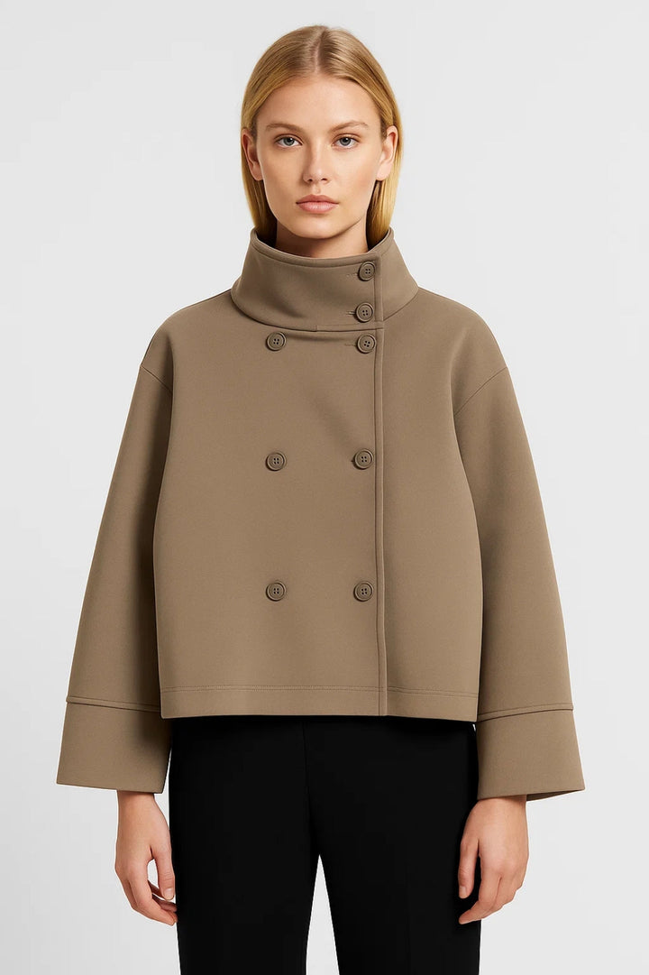 Damrock | Oversized Elegant | Dubbelknäppning | Vinter