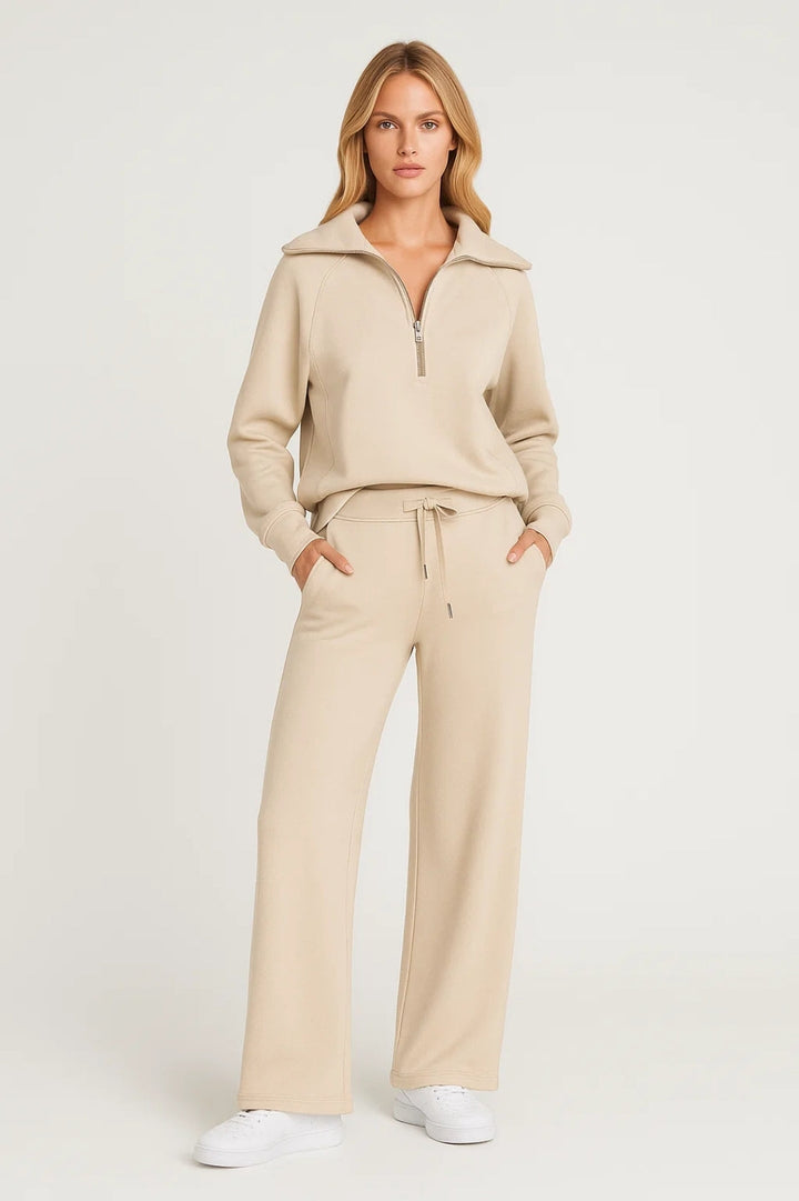 Damset | Oversized Minimalistiskt | Med dragkedja | Allseason