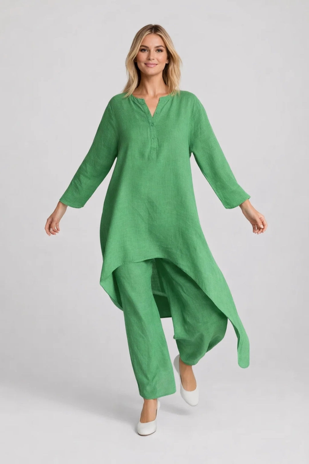 Set för kvinnor | Casual Outfit | Flödande silhuett för sommaren