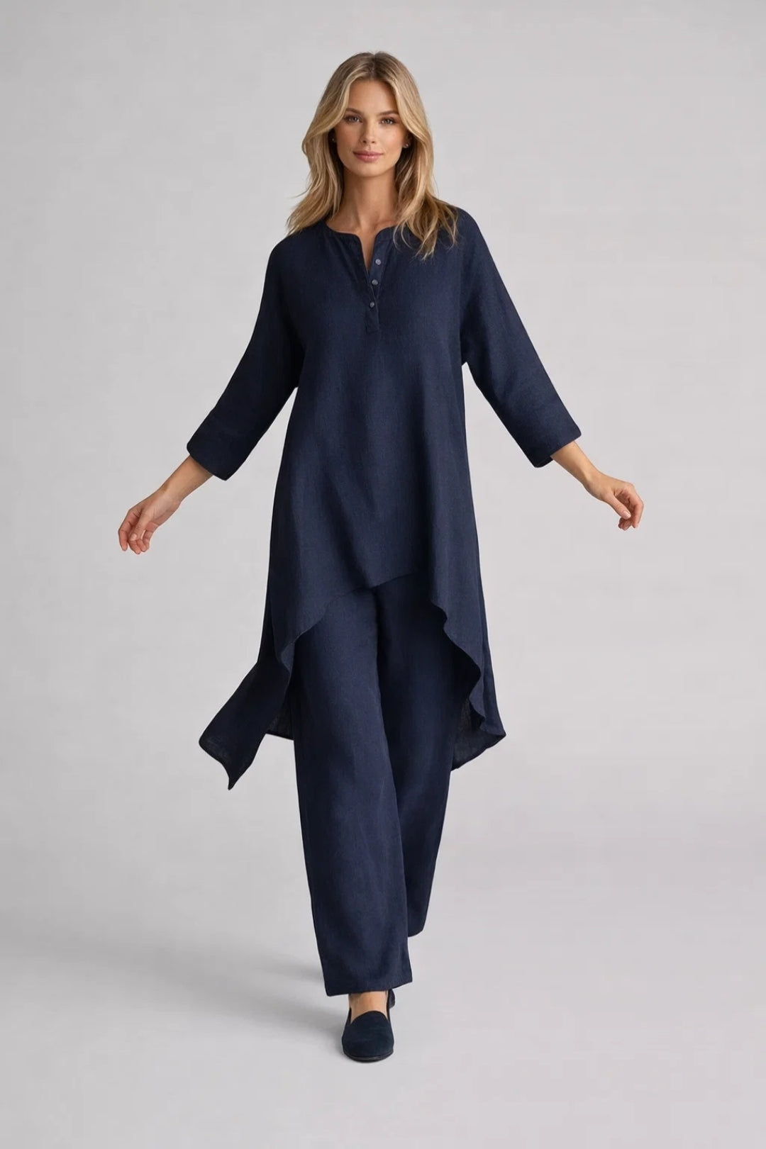 Set för kvinnor | Casual Outfit | Flödande silhuett för sommaren