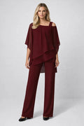 Set för kvinnor | Elegant outfit | Asymmetrisk axel för sommaren