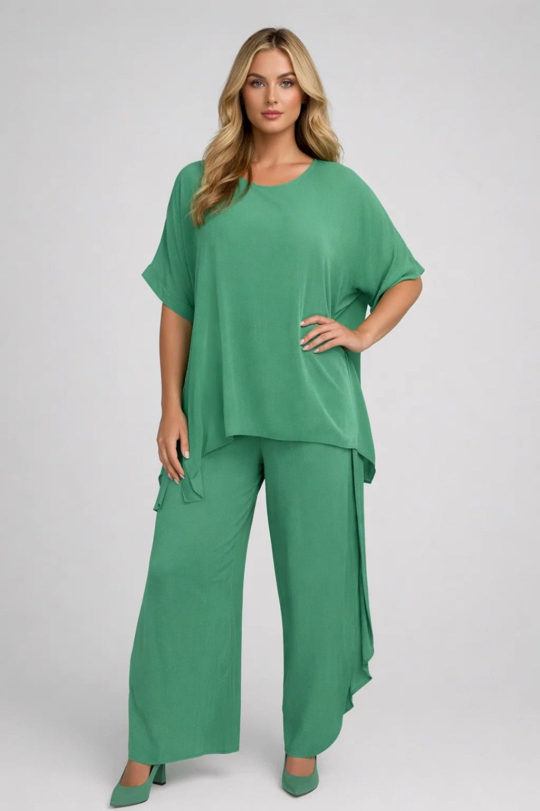 Set för kvinnor | Flödig outfit | Kortärmat för sommaren