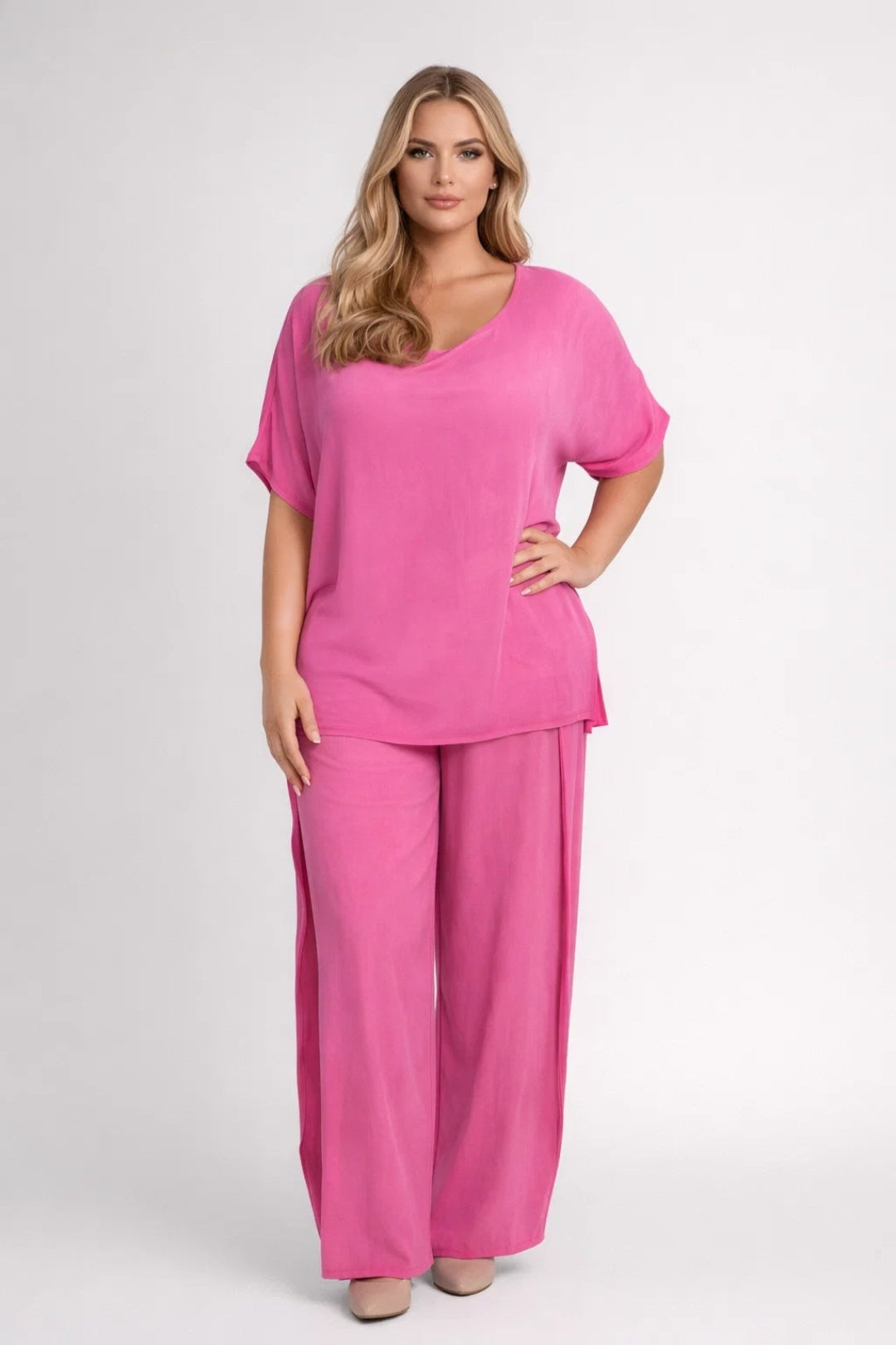 Set för kvinnor | Flödig outfit | Kortärmat för sommaren