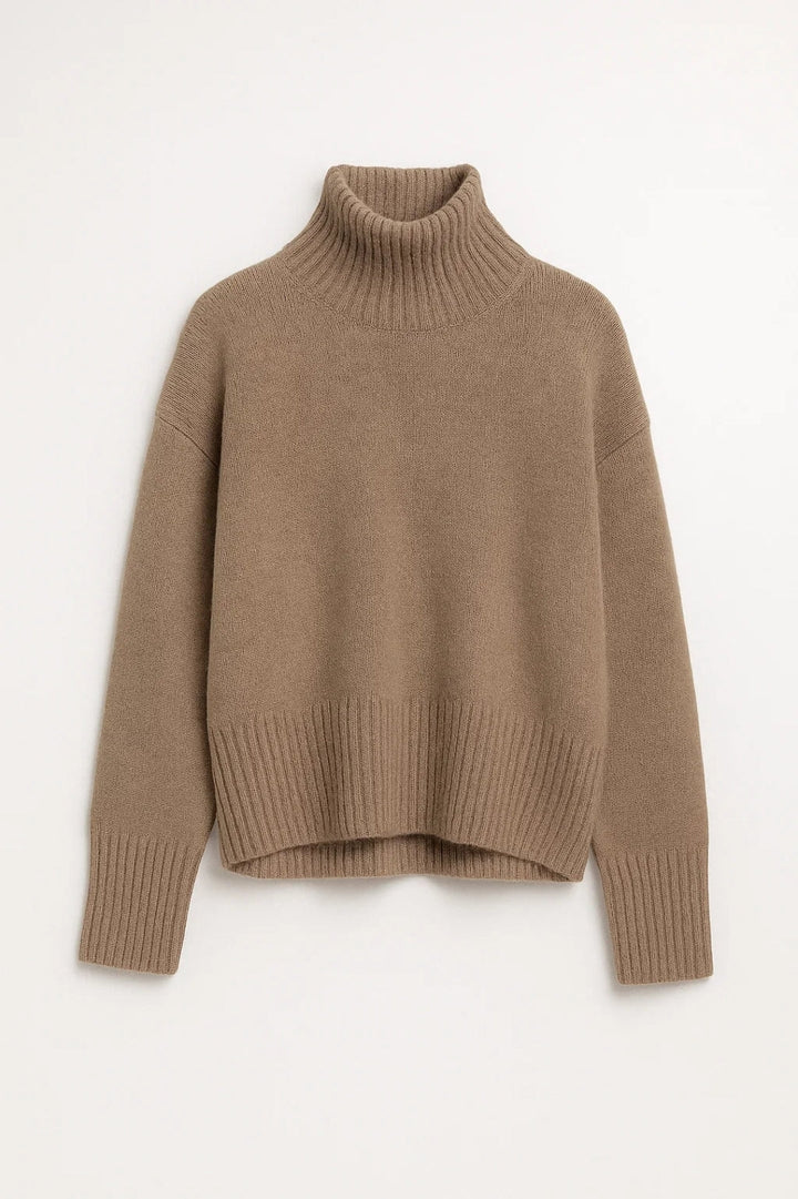 Turtleneck-tröja för kvinnor | Elegant vintertröja | Mjuk och bekväm