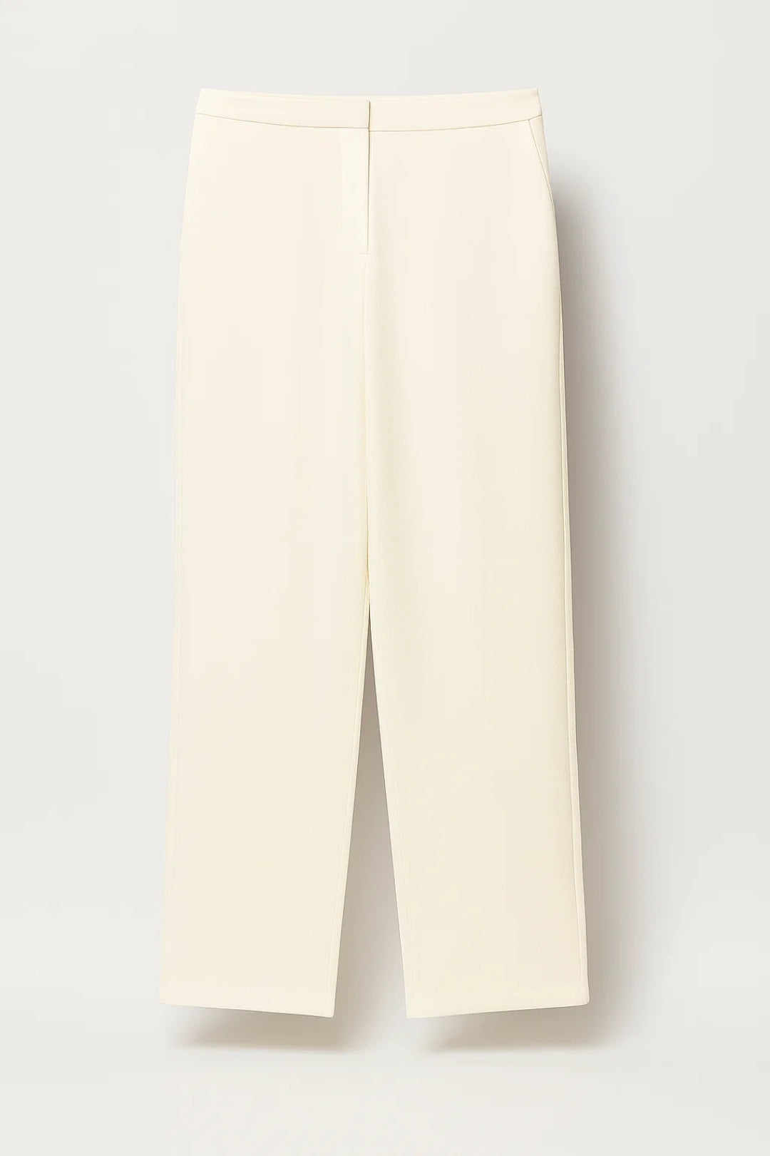 Tvådelat set | Figursydd blazertopp med sjalkrage och raka byxor | Minimalistisk elegans