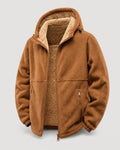 Fodrad fleecejacka dam med huva | Teddyfoder | Oversize